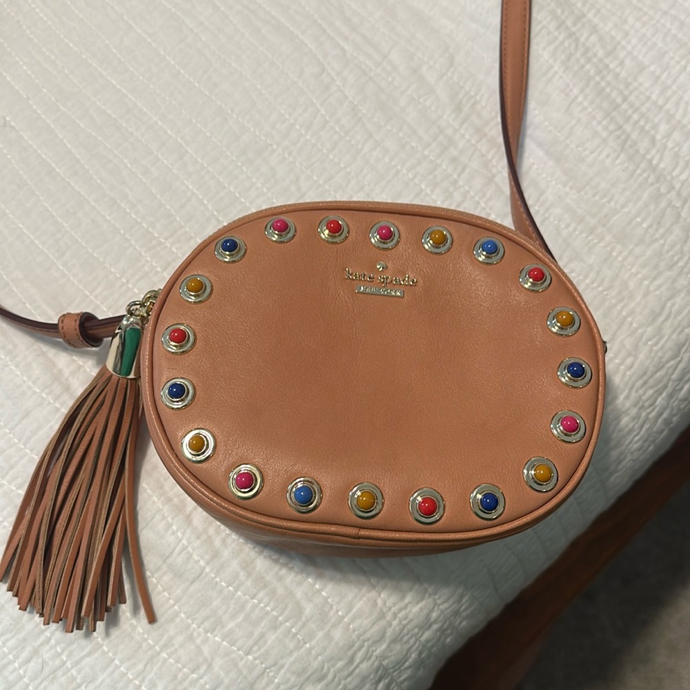 Kate Spade Crossbody with Colorful Buttons